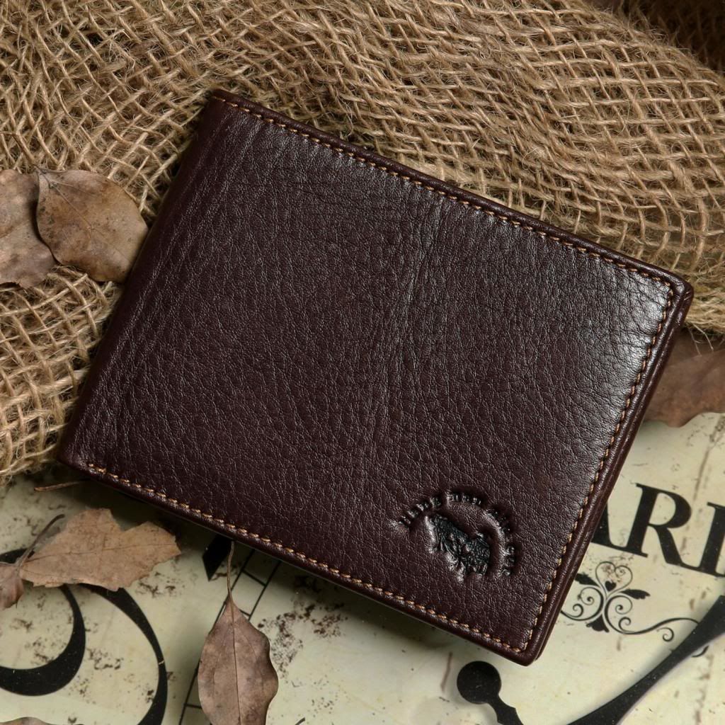

Кошелек мужской Vintage 14176 Коричневый