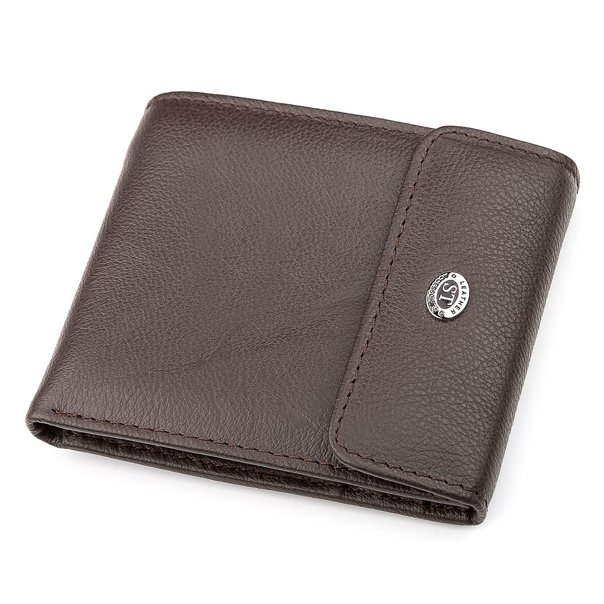 

Кошелек ST Leather 18314 натуральная кожа Коричневый