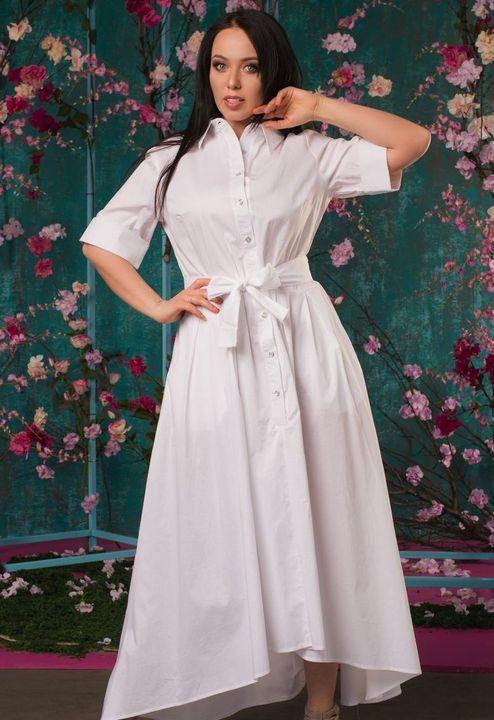

Платье G&M k-54669  Размер цвет белый, Платье G&M k-54669 56 Размер цвет белый