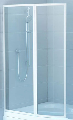 

Шторка для ванны RAVAK VSK2 Rosa 150 Rain 76L8010041 левосторонняя