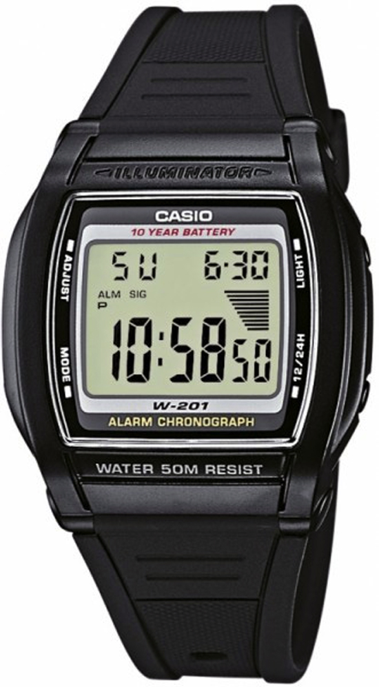 

Мужские часы CASIO W-201-1AVEF