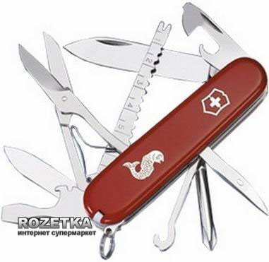 Акция на Швейцарский нож Victorinox Fisherman (1.4733.72) от Rozetka UA