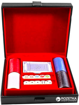 

Набор для покера Duke в черном кожаном кейсе (SG3040)