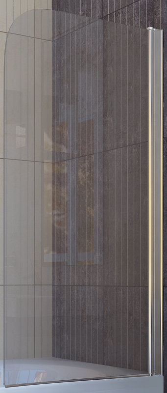 

Шторка для ванны KOLLER POOL QP93 Clear правосторонняя