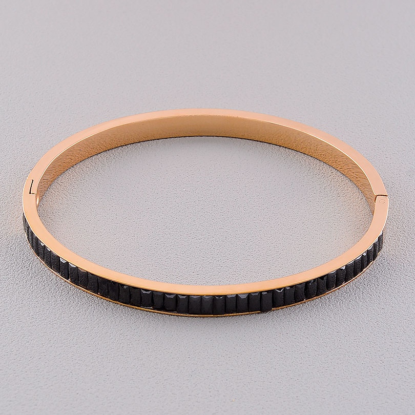 

Браслет 'Stainless Steel' Фианит 16 см. (позолота 18к) 051420
