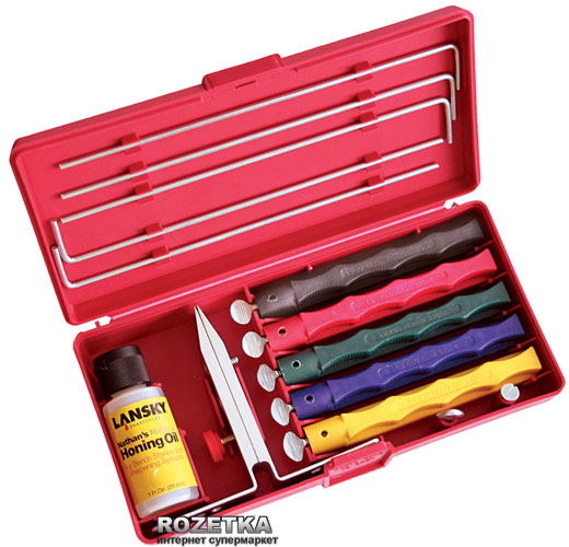 

Набор для заточки ножей Lansky Deluxe Sharpening System LNLKCLX (15680602)