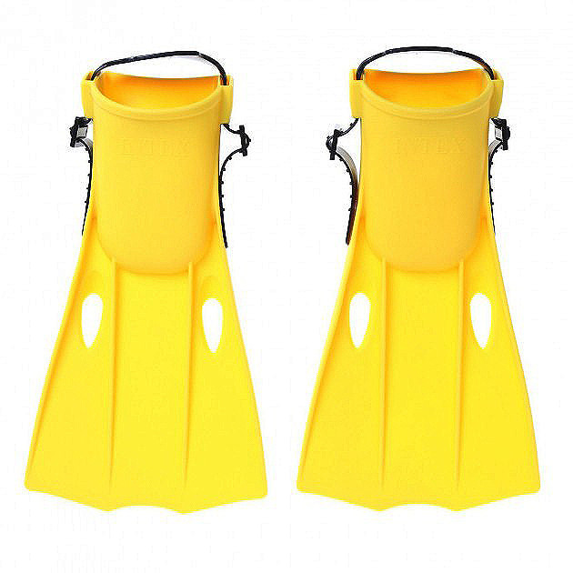 

Детские ласты для плавания Intex 55936 Small Swim Fins размер 35-37 от 8 лет Желтые (int_55936-1)