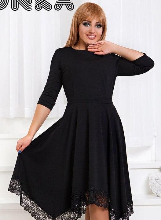 

Платье G&M k-35655 56 Размер цвет черный