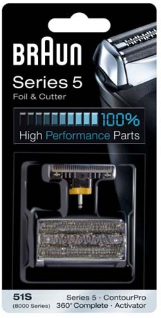 

Блок и сетка BRAUN series 5 51S