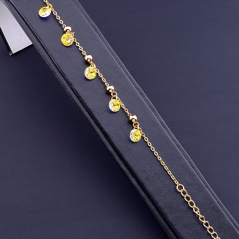 

Браслет 'XUPING' Swarovski 16 см. (позолота 18к) 088709