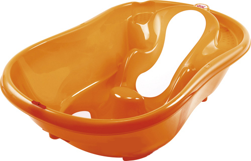 Акция на Детская ванночка OK Baby Onda Evolution Orange (38084540) от Rozetka UA