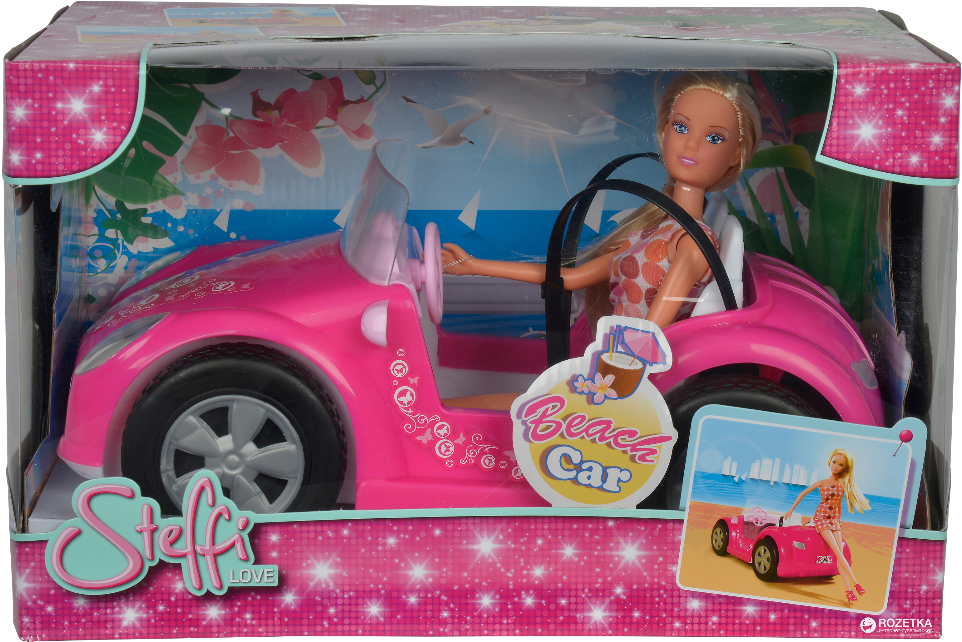 Акция на Кукла Штеффи и кабриолет Steffi Love Simba (5738332) от Rozetka UA