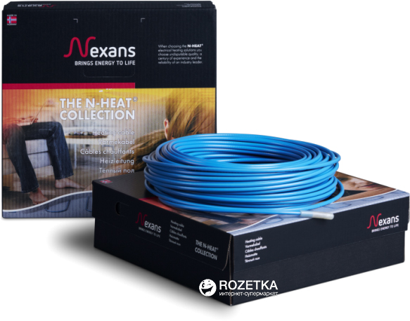 

Теплый пол Nexans TXLP/1 одножильный кабель 1750 Вт 10.3 — 12.9 м2 (100175017)
