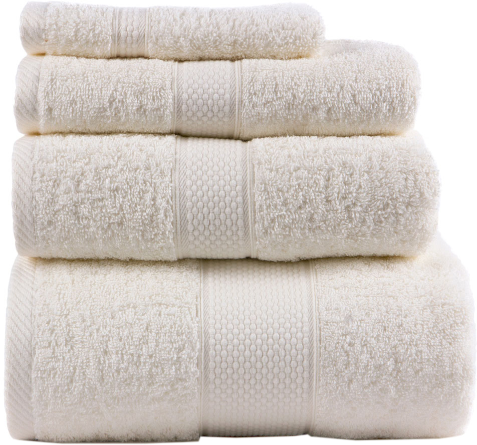 

Махровое полотенце Arya Miranda Soft 70x140 Кремовое