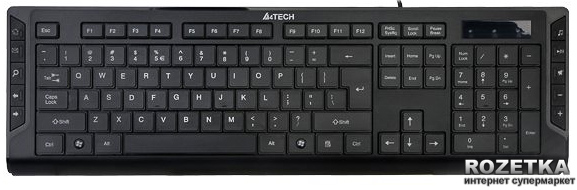 

Клавиатура проводная A4Tech KD-600 USB (4711421881357)