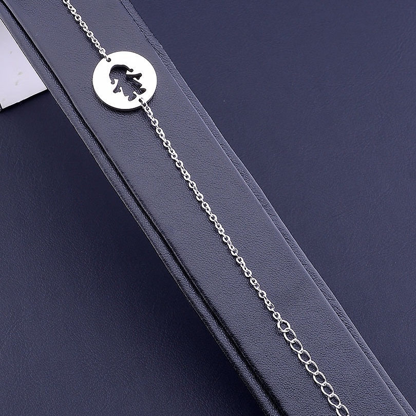

Браслет 'Stainless Steel' Медицинская сталь 316L 16 см. 086047