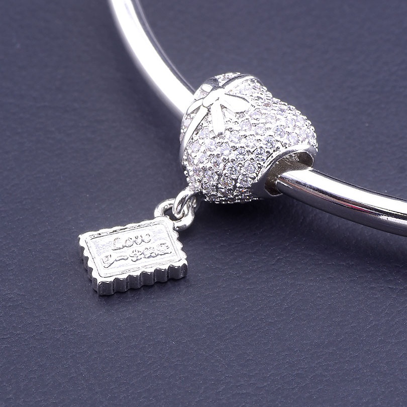 

Шарм Фианит 23х12 (родий) 078265