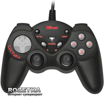 

Проводной геймпад Trust GXT 24 PC Black (TR17416)