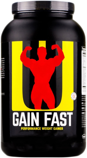 

Гейнер Universal Nutrition Gain Fast 3100 2.3 кг Banana Shake (039442012135)