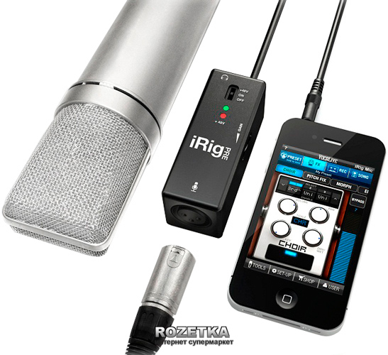 

Микрофонный предусилитель IK Multimedia iRig Pre