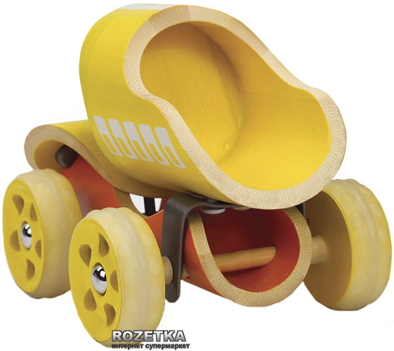 

Деревянная игрушка машинка "E-Truck" Hape (821517)