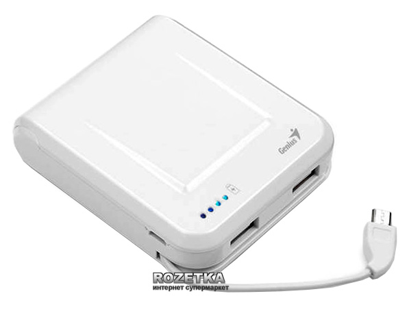 

УМБ Genius ECO-u700 7800 mAh White