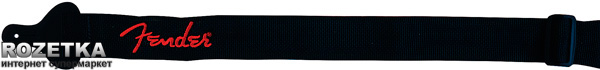 

Fender Black/Red Logo (099-0662-015)