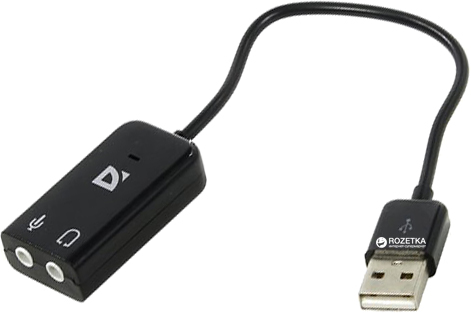 Наушники USB / 2 x mini jack 3.5 мм