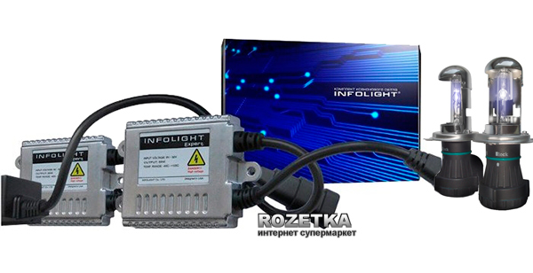 

Комплект біксенону Infolight Expert 35W Н4 4300К (Бі Н4 4.3К IE)