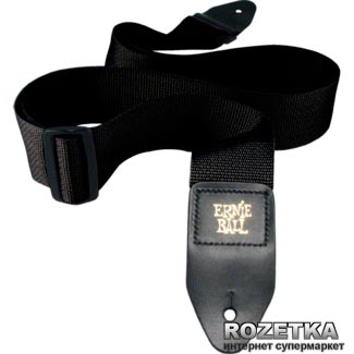 

Гитарный ремень Ernie Ball Polypro Strap Black (P04037)