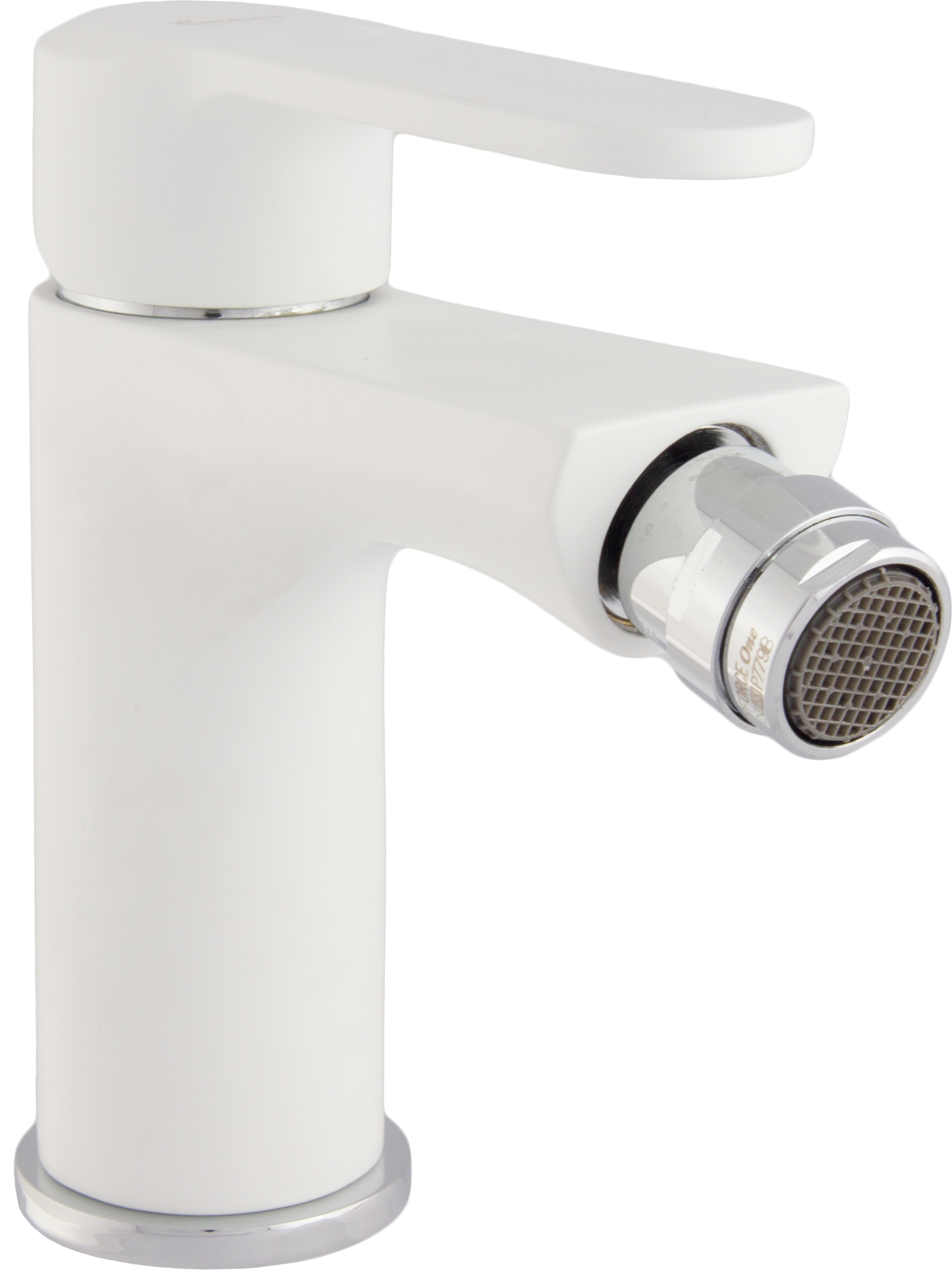 

Смеситель для биде EMMEVI NEFER BIO 77004 белый/хром