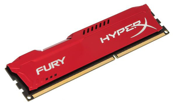 

Оперативная память HyperX DDR3-1866 8192MB PC3-14900 FURY Red (HX318C10FR/8)