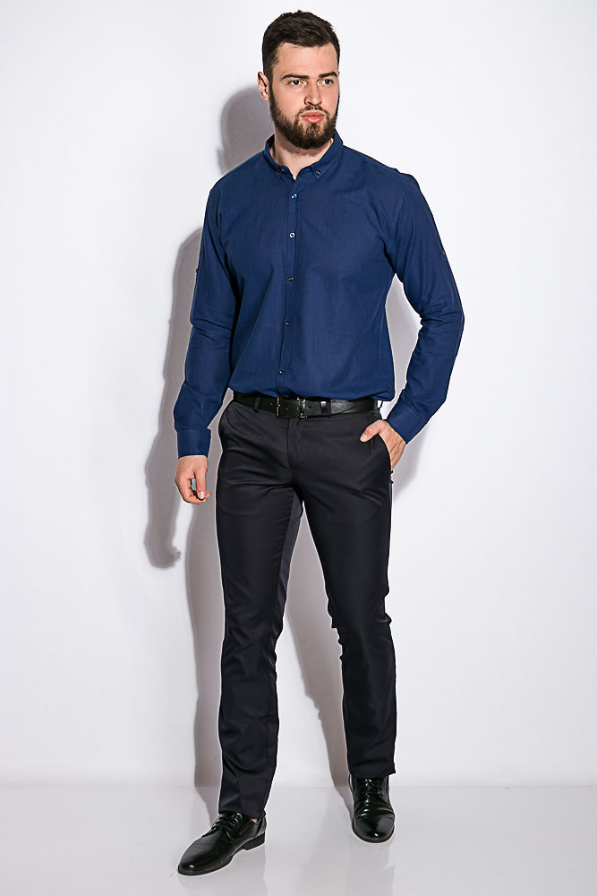 

Рубашка Time of Style 511F018 S Темно-синий