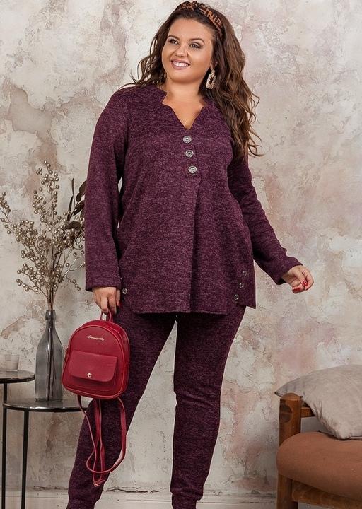 

Костюм G&M k-60672 - Размер цвет марсала, Костюм G&M k-60672 58-60 Размер цвет марсала