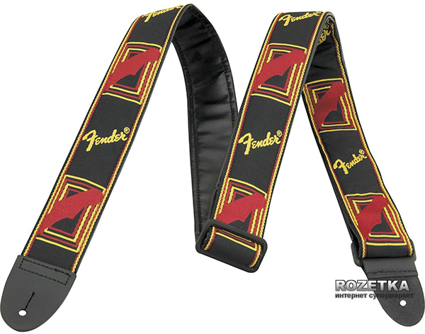 

Fender 2" Monogrammed Black/Yellow/Red (20515)