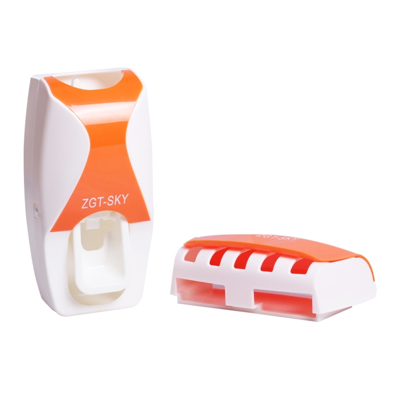

Держатель с дозатором для зубных щёток ZGT SKY Orange