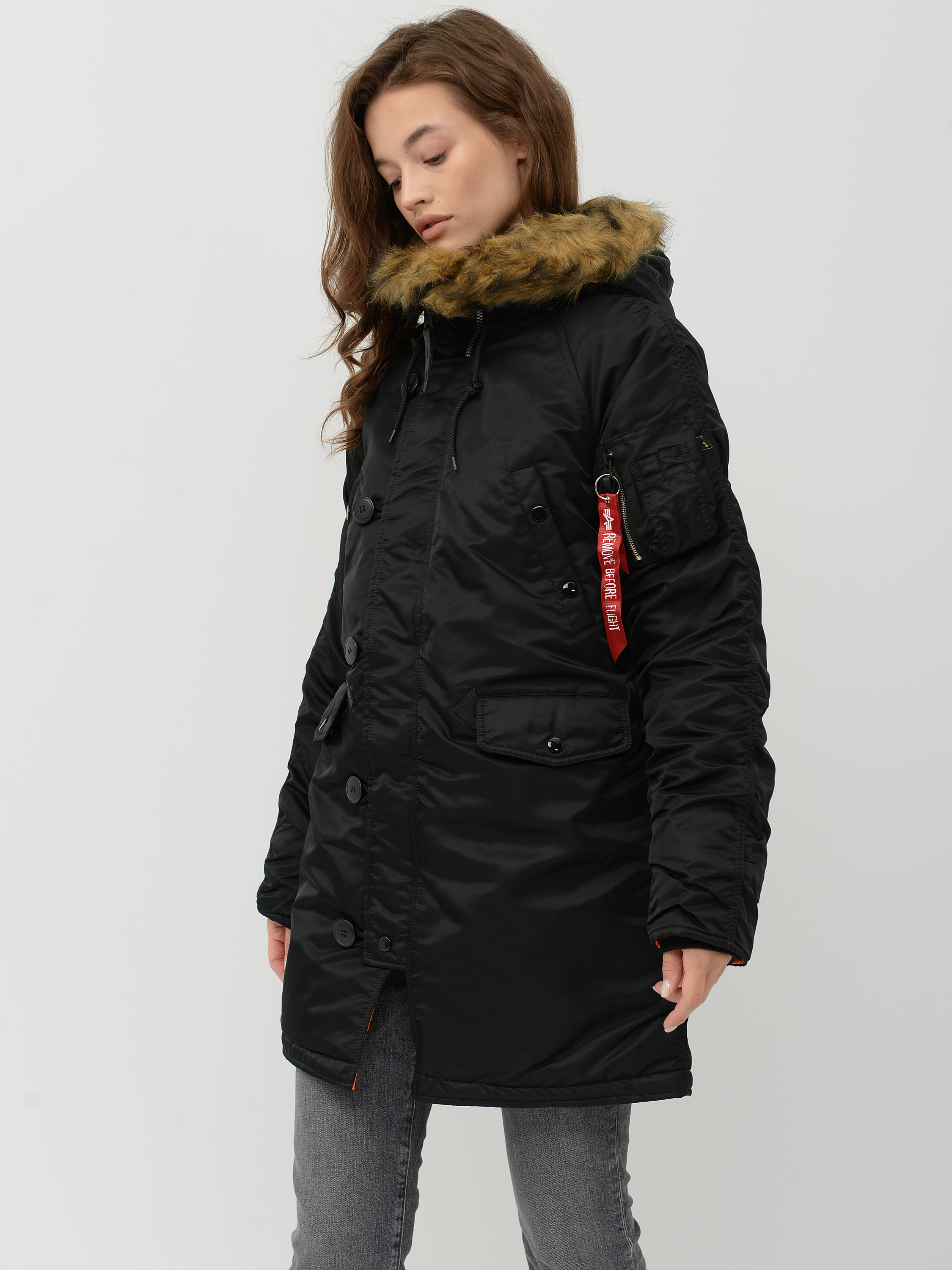 

Парка Alpha Industries N-3B W Parka  Black, Парка Alpha Industries N-3B W Parka M Black