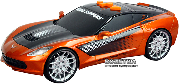 Акція на Игрушка Toy State Машина Chevy Corvette C7 "Wheelie Power" (33300) від Rozetka UA