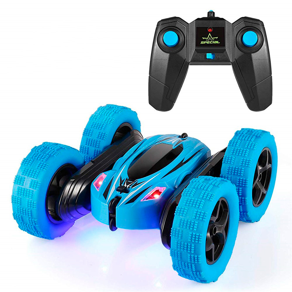 

Машинка-перевертыш на радиоуправлении Taaiw STUNTcar 1:24 Голубая