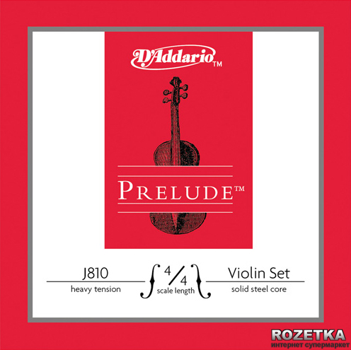 

Струны D'Addario J810 4/4H Prelude Heavy Tension