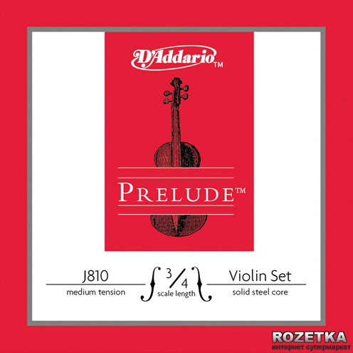 

Струны D'Addario J810 3/4M Prelude Medium Tension