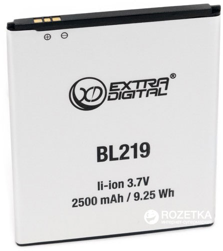 

Аккумулятор ExtraDigital для Lenovo BL219