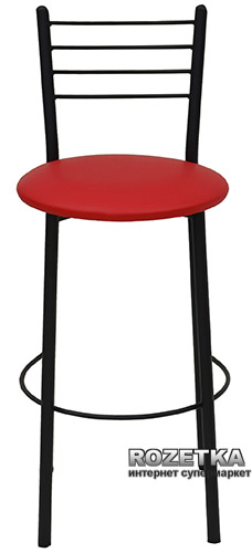 

Стул барный Примтекс Плюс 1022 Hoker black S-3120 Red