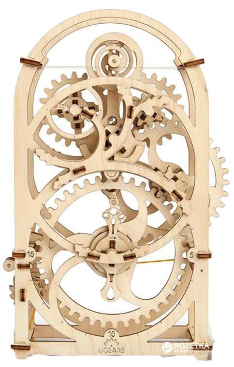 

3D пазл Ukrainian Gears Таймер 107шт. (70004) (4820184120167)