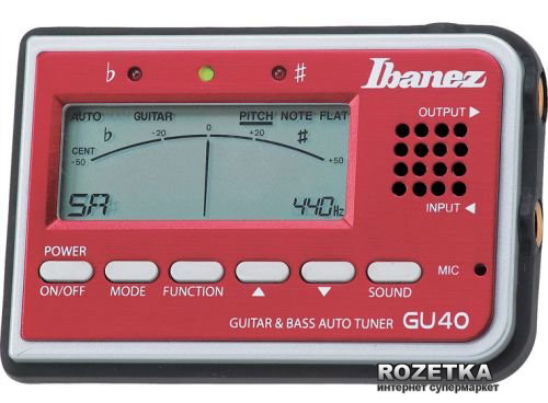 

Тюнер Ibanez GU40 Red (A009479)