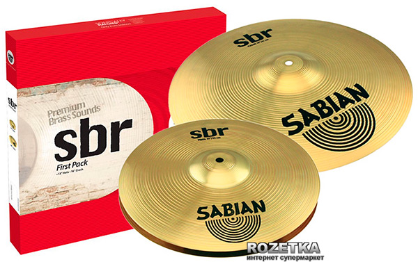 

Набор тарелок Sabian SBr First Pack (SBR5001)