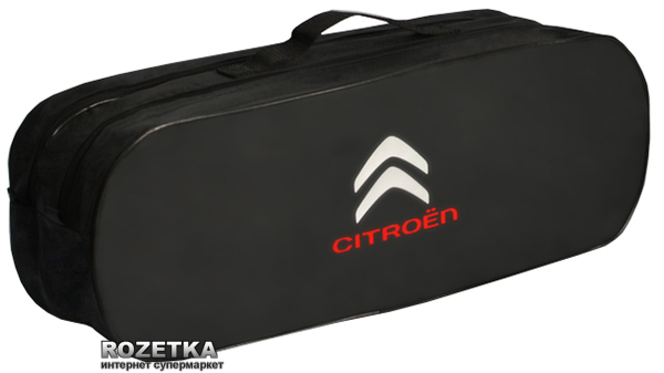 Акція на Сумка-органайзер в багажник Ситроен черная размер 50 х 18 х 18 см (03-027-2Д) від Rozetka UA