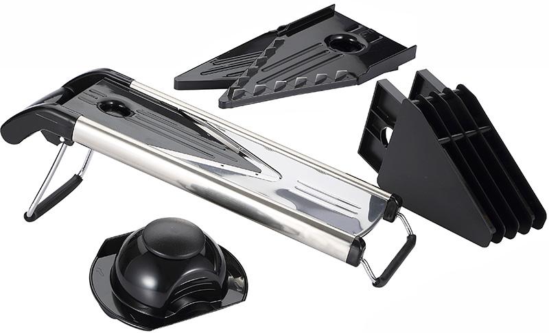 

Терка-овощерезка многофункциональная Bergner MasterPro, 5 сменных насадок