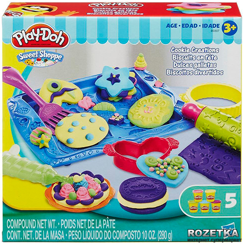 

Игровой набор Hasbro Play-Doh Магазинчик печенья (B0307)