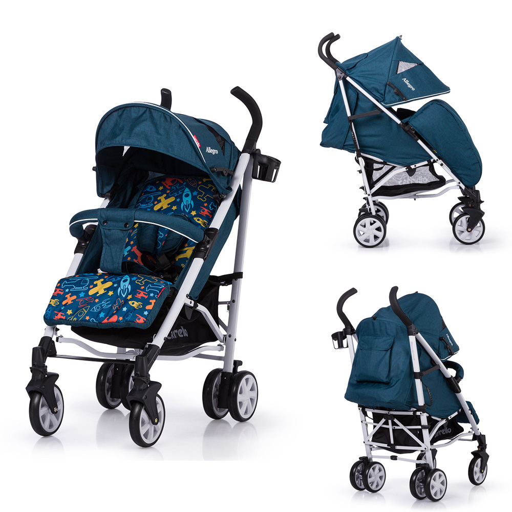 

Коляска прогулочная CARRELLO Allegro CRL-10101/1 Aviation Blue/1/ MOQ